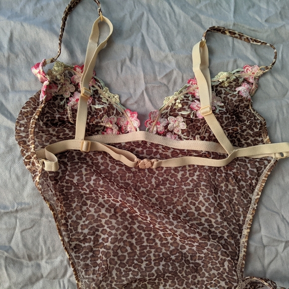 Miss Naory animal print teddy 2/34/AB - Picture 3 of 5